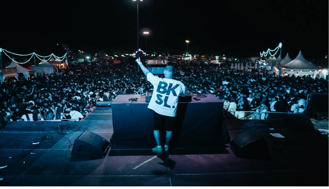 Productora de eventos musicales y conciertos masivos.